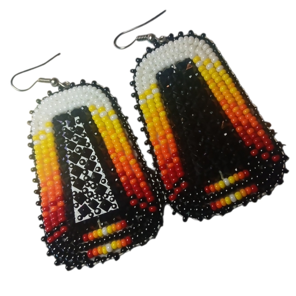Colorful Beaded Earrings